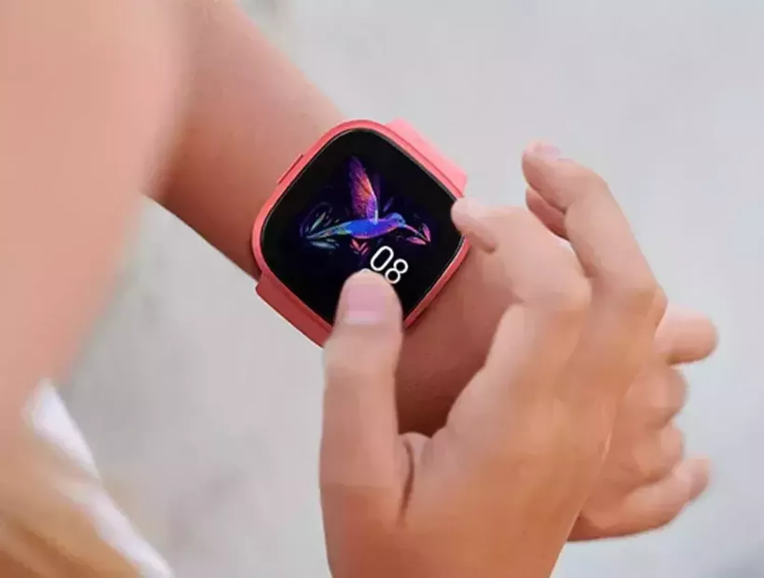 Smartwatch dziecięcy Garett Kids Fit różowy (2).jpg